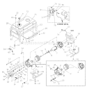 Part Location Diagram of B3104GS Generac PNL, CNTRL